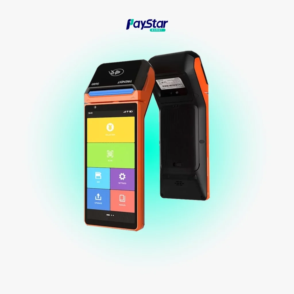 کش‌ لس دستگاه کارت به کارت برند ترندیت/ Trenditمدل s680 به همراه باکس آکبند